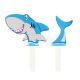Shark Gumpaste Pic - 2 Pieces