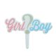 Girl or Boy Gumpaste Pic - 135 x 100mm (inc pic)