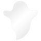 Charmingly Spooky: Clear Acrylic Cake Stencil Plate - 8