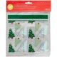 Charming Christmas Trees Resealable Treat Bags (Pack of 20)