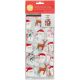 Festive Packaging: Santa, Snowman & Reindeer Treat Bags (Pack of 20)