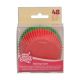 Classic Duo: Red & Green Baking Cases (Pack Of 48)