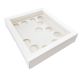 Simply Making Number 3 White Number-Shaped Cupcake Box - Holds 12