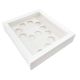 Simply Making Number 9 White Number-Shaped Cupcake Box - Holds 12