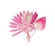 Sun Palm Bouquet (with Palm Spear) – Hot Pink Glitter – The Baked Studio