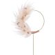 Dried Flower Ring (10cm with Stem) – Gold – The Baked Studio