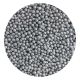 Purple Cupcakes 2mm Shimmer Satin Silver Sugar Pearls (Vegan) - 90g Bottle