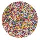 Purple Cupcakes Rainbow Shimmer Non-Pareil Sprinkle Mix (Vegan) - 90g Bottle
