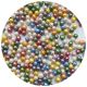 Purple Cupcakes 4mm Shimmer Rainbow Sugar Pearls (Vegan) - 80g Bottle