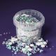 Purple Cupcakes 4mm Snow Storm Confetti Sprinkle Mix - 100g