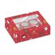 Festive Friends 6-Cupcake Box – Pack of 2