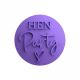 Sweet Treat Stamps Hen Party Embossing Stamp