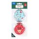 PME Santa & Rudolph Christmas Foil-Lined Cupcake Cases - Pack of 60