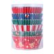 PME Santa Mix Christmas Foil-Lined Cupcake Cases - Pack of 100