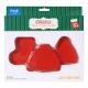 PME Cosy Christmas Cookie Cutters & Stamps - Set of 3