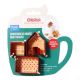 PME Mini Gingerbread House Mug Hugger Christmas Cookie Cutters - Set of 3