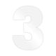 Simply Making 3 - Number Clear Acrylic Cake Stencil Plate