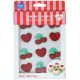 Mon Cheri Valentines Edible Sugar Decorations, Pack of 12 – PME