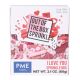 PME I Love You Valentine's Out of The Box Sprinkles - 60g