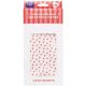 PME Love Hearts Valentine’s Wrapping Parchment Paper - Pack of 12 Sheets