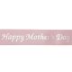 Colour Ribbons 25mm Mother's Day Baby Pink Satin Ribbon - 20m Reel