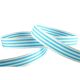 Colour Ribbons 15mm Light Blue Stripe Woven Ribbon - 20m Reel