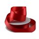 Colour Ribbons 25mm Dark Red Satin Ribbon