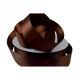 Colour Ribbons 25mm Brown Satin Ribbon