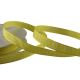 Colour Ribbons 25mm Yellow Gingham Ribbon - 25m Reel