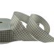 Colour Ribbons 25mm Beige Gingham Ribbon - 25m Reel