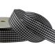 Colour Ribbons 25mm Navy Gingham Ribbon - 25m Reel