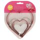Nesting Metal Heart Cookie Cutter Set of 4 – Wilton