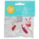 Glitter Bunny Ear Cupcake Picks – 24 Pack – Wilton