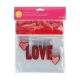 Love Resealable Treat Bags – Pack of 20 – Wilton