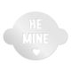 Be Mine Valentine Cake and Cupcake Stencil – Simply Making