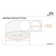 Roll of 800 2.5 Inch Circle Labels – DTM Print