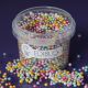Purple Cupcakes 4mm Shimmer Pearls - Multi - 80g