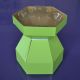 Purple Cupcakes Cupcake Bouquet Box - Lime