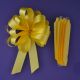 Purple Cupcakes Quick Pull Bow - Yellow