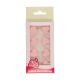 Set of 8 Pink Heart Sugar Decorations