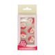 Jolly Santa Claus Sugar Decorations (Set of 12)