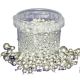 Purple Cupcakes 2-10mm Assorted Silver Pearls (Incs 10mm Chocolate)