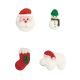 Children's Christmas Sugar Pipings - Pack of 240