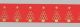 Red/Gold Christmas Trees Ribbon - 36mm x 20m