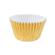 Pack of 500 Gold Foil 50mm Baking Cases