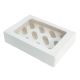 12-Cupcake/Muffin Box - White