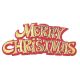 Merry Christmas Motto in Gold and Red – Culpitt