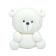 White Teddy Bear Edible Cake Topper