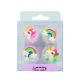 Rainbows & Unicorns Sugar Pipings - Pack of 144
