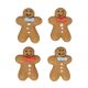 Gingerbread Men Pipings - Pack of 200